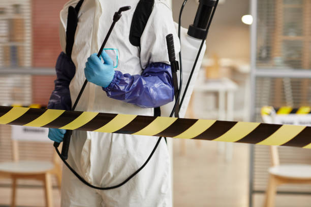 Professional Blood Cleanup technician working in Sioux Center, IA